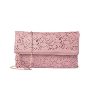 Elegant Pink Clutch Bag